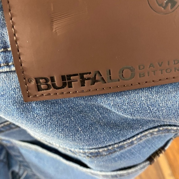 Buffalo David Bitton Axel Slim Straight Stretch Jeans size 38x32 - Picture 7 of 8